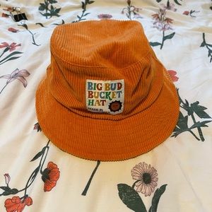 BIG BUD PRESS / big bud bucket hat / orange corduroy